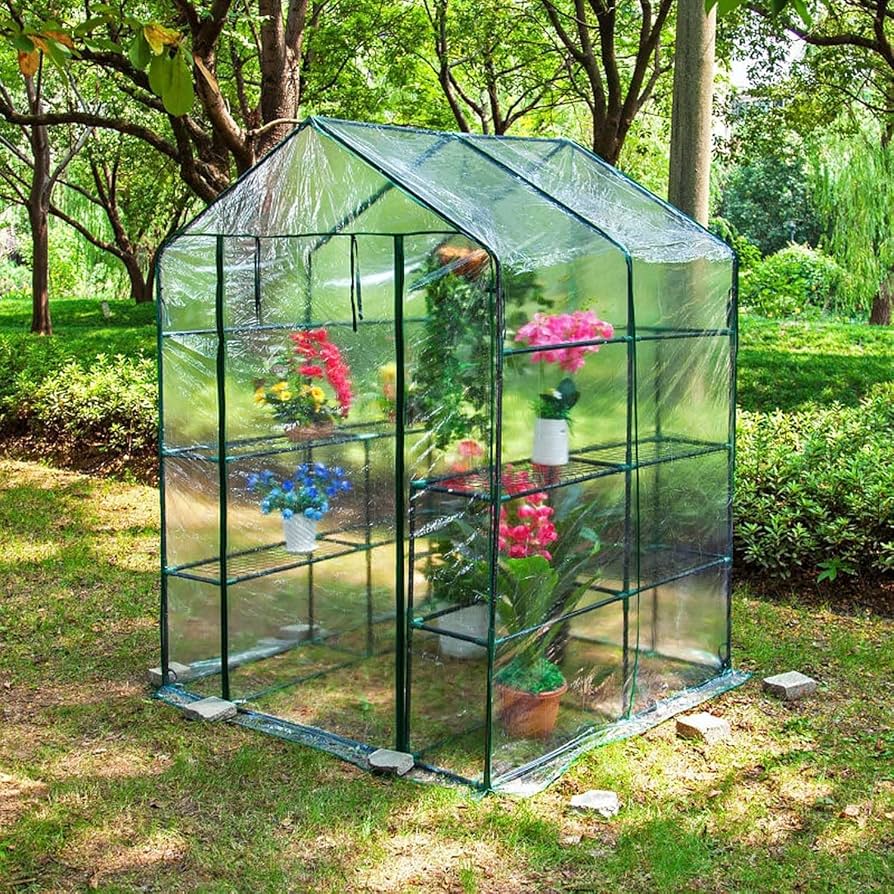 Amazon.co.jp: ビニールハウス 温室 ビニールハウスカバー 園芸